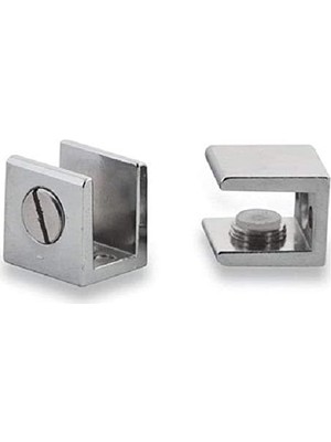 SÜS Sıkıştırmalı Cam Raf Pimi Vidalı 4 Adet