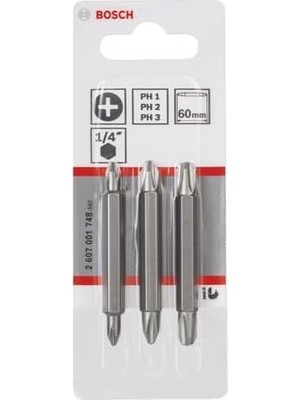 SÜS Professional Vidalama Ucu, Gri, 3 Adet