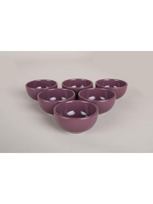 SÜS Mor Bulut Kase 8 cm 6 Adet