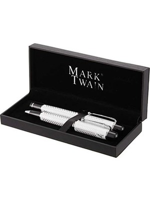 SÜS MC-18409 Ferraghini Kalem, Gümüş/siyah