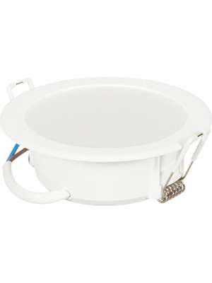 SÜS Meson 5.5W 400 Lumen 3000K 90 mm Gömme LED Spot, Beyaz Işık Tekli Paket