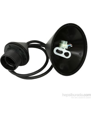 SÜS Avize Kablolu Plastik Sarkıt E27 Duy Tesisatı