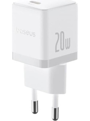 SÜS 20W Hızlı Şarj Cihazı, 1c Usb-C Duvar Adaptörü, Bct Soğutma Teknolojisi ve Akıllı Çip Koruması, Kompakt Şarj Başlığı, ve Uyumlu, Beyaz