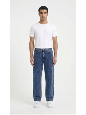 Ceza Denim Erkek Baggy Fit Mavi Kot Pantolon Jeans