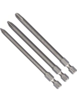 SÜS Pro 3 Parça.-Set Ekstra Sert Tornavida Ucu Phillips Vidalar-(Uzunluk: 89 Mm)
