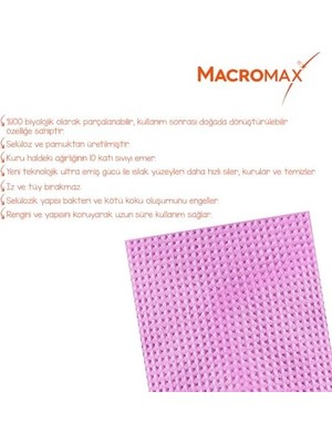 SÜS Ultra Sünger Bez 3'lü Paket, Ağırlığının 10 Katı Su Emen Yüksek Performanslı Mutfak Bezi