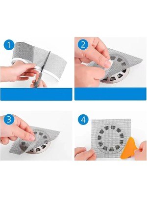 NW NessiWorld Çok Amaçlı Gider Süzgeci ve Sineklik Tamir Kiti 10 cm * 4 Metre