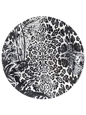 SÜS Zm Siyah Leopar 24 Parça Tabak Seti