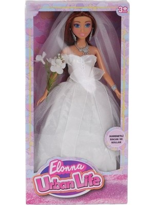 NW NessiWorld WG-661048 Kutulu 29CM Gelinlikli Bebek