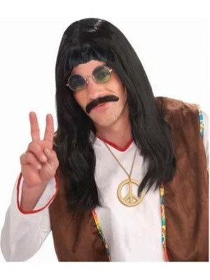 NW NessiWorld Uzun Barış Manço Peruğu ve Bıyığı