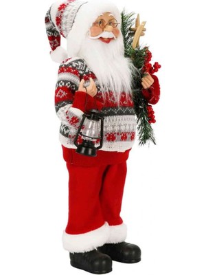 NW NessiWorld Gaz Lambası Taşıyan Dekoratif Biblo 46 cm