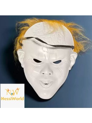 NW NessiWorld Stephen King&amp;#39;s Korkutucu Joker Maske 31X22 cm