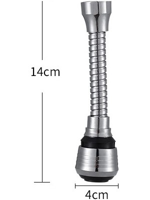NW NessiWorld Hortumlu Esnek Su Tasarruflu 2 Modlu Musluk Başlığı