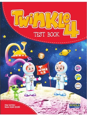 SÜS 4. Sınıf Twinkle Activitiy, English ve Test Book 3' Lü Set Schola Publishing