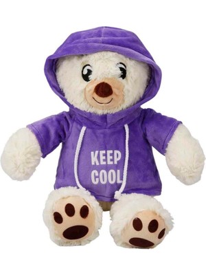 NW NessiWorld Kapşonlu Peluş Ayı 30 Cm.