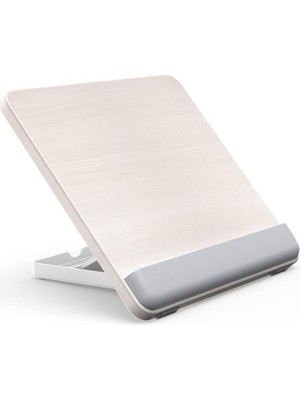 SÜS Taşınabilir Dizüstü Bilgisayar Standı Bilek Koruma Pedli Aayarlanabilir Yükseklik Kaymaz Padli Dizüstü Bilgisayar Standı/tablet/kitap ve Çizim Tabletleri ile Uyumludur