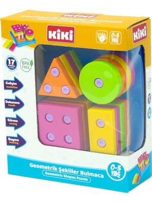 NW NessiWorld Kiki Geometrik Şekiller Bulmaca