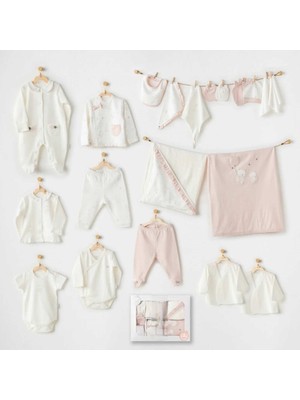 NW NessiWorld AC25952 Ballerina 20 Parça Hastane Çıkışı Ekru