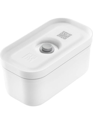 SÜS Fresh & Save Vakumlu Yemek Taşıma Kabı, S, Plastik, Beyaz-Gri