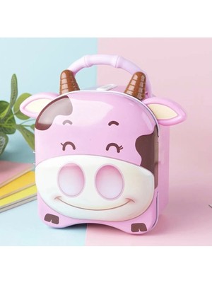 Abad Design Sevimli Inek Kumbara-Pembe