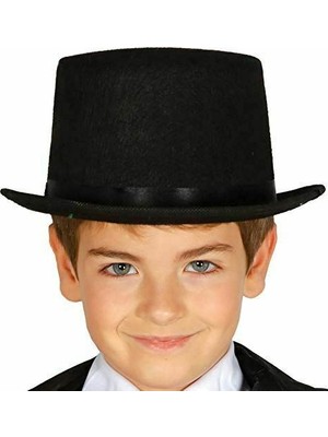 NW NessiWorld Sihirbaz Şapkası Çocuk Boy Siyah Renk
