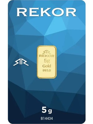 Rekor 5 gr Külçe Altın