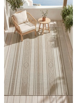 Venucci Home & Living Larin Modern Sisal Jüt Toz Vermez Balkon Bahçe Mutfak Kilimi