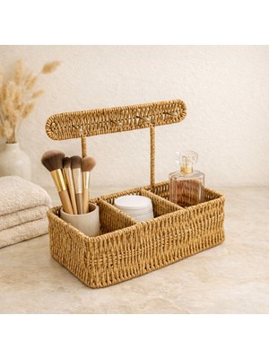 Parla Hasır Bölmeli Askılık Takı Standı