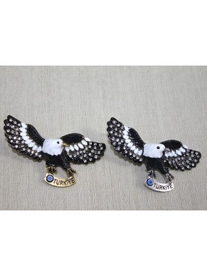 LuxeGem Swaroski Kartal Figürü Magnet ALK3860