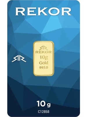 Rekor 10 gr Külçe Altın
