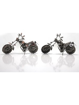 LuxeGem Metal Bilyeli Motor Orta Boy ALK4331