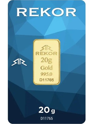 Rekor 20 gr Külçe Altın