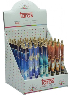 Taros Unick Color Versatil Kalem (Mekanik Kurşun Kalem) 0.7 MmSpace Unicorn Klipsli 7469 (48 Li Paket)