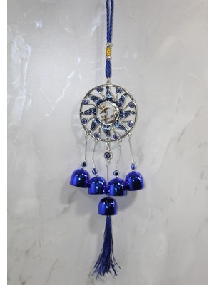 LuxeGem Metal Nazar Boncuğu Çan ALK3518