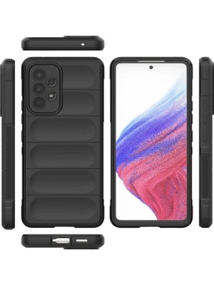 Newface Samsung Galaxy A53 5g Kılıf Optimum Silikon - Siyah