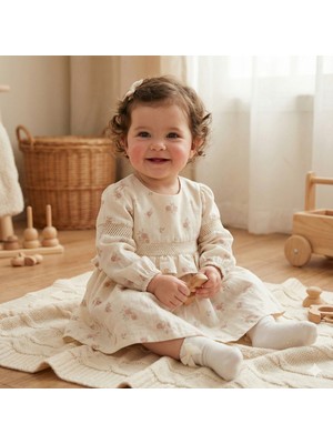 Wondress Kız Bebek Volanlı Elbise