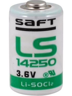 Noip Saft Ls 14250 3.6V 1/2 Aa Size  Lithium Pil  (Lisocı2) (944)