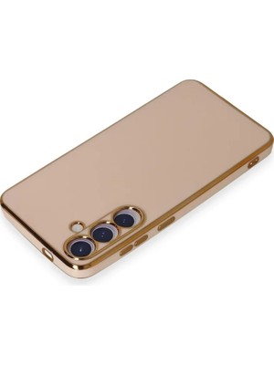 Newface Samsung Galaxy S24 Kılıf Volet Silikon - Pembe