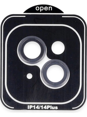 Buğz Joko Iphone 14 Pvd Metal Kamera Lens - Siyah