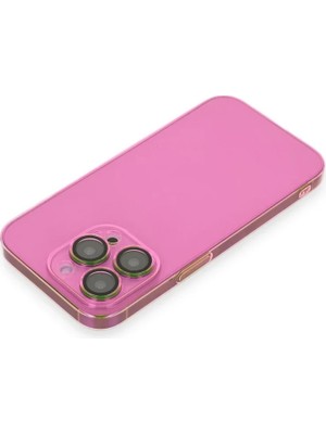 Newface iPhone 13 Pro Max Kılıf Armada Lensli Kapak - Pembe