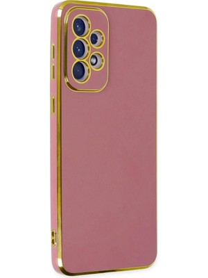 Newface Samsung Galaxy A73 5g Kılıf Volet Silikon - Kırmızı