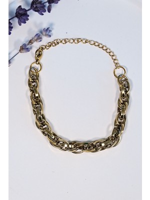 Getittir Çelik Halat Bileklik Iç Içe Geçmeli Model Kararmaz