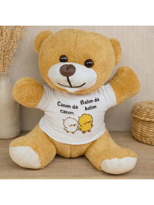 SHC4200 Canım Da Canım Balım Da Balım Tişörtlü Peluş Ayıcık