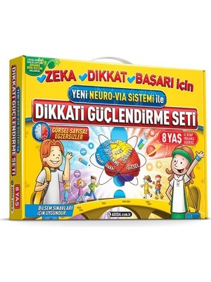 Dikkati Güçlendirme Seti 2. Sınıf – 8 Yaş- Neuro-Via