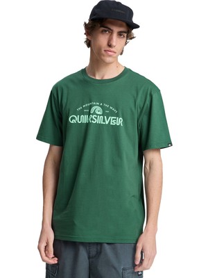 Quiksilver Ev Vista Erkek Yeşil Tişört
