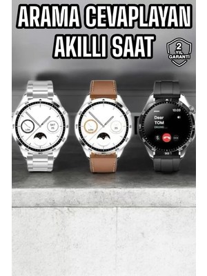 Marsilyan Akıllı Saat Titreşimli Amoled Ekran Uyku ve Sağlık Takibi Sesli Görüşme