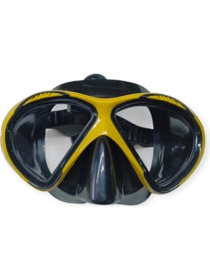 isiltikidsmoda Star Diving Dalış Maskesi ve Snorkel Yetişkin - 51711-SARI (Lisinya)