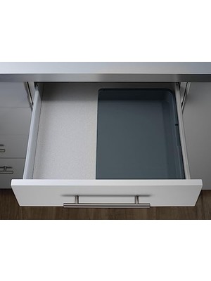 SÜS 85042 Drawerstore Genişleyen Çatal Bıçak Düzenleyici, Koyu Gri