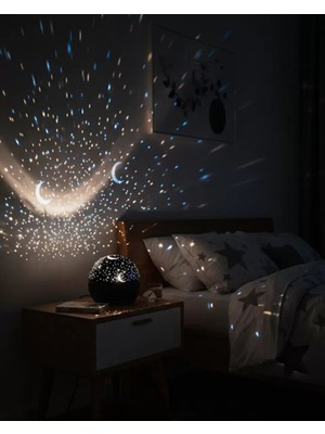 Nuveden Ieg™ Çocuk Odası Için Fişli Yıldız Gece Lambası