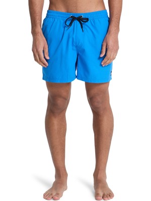 Quiksilver Everyday Solid Volley 15 Erkek Mavi Mayo